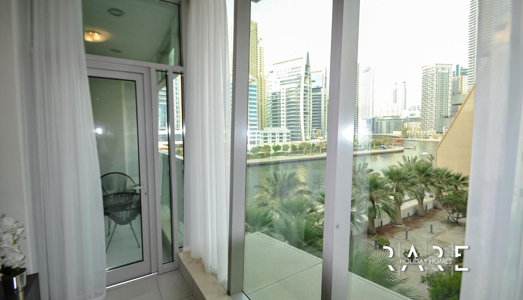 Rare Holiday Homes - Full Marina View - Panoramic Tower - Dubai Marina - R204 Экстерьер фото